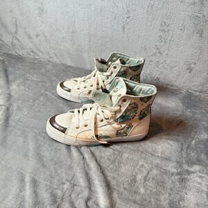 Baby Phat Monamour Hi Sneakers Women’s Size 9 Y2K Floral High Top Shoes
